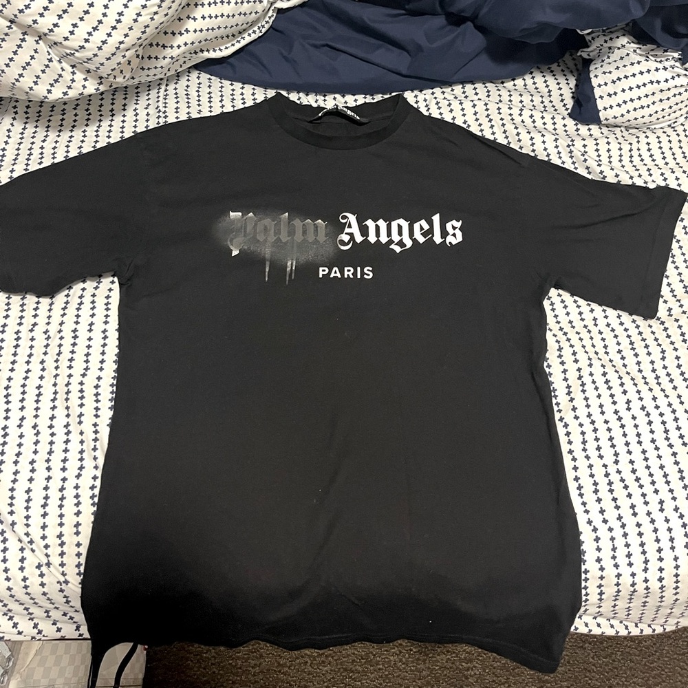 Palm Angels PARIS SPRAYED T-SHIRT